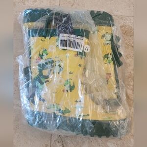 Kids Dinosaur Rain Boots - Green and Yellow
